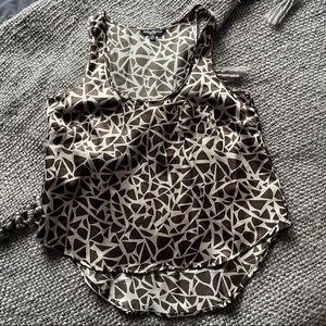 Pattern Satin Camisole NEW